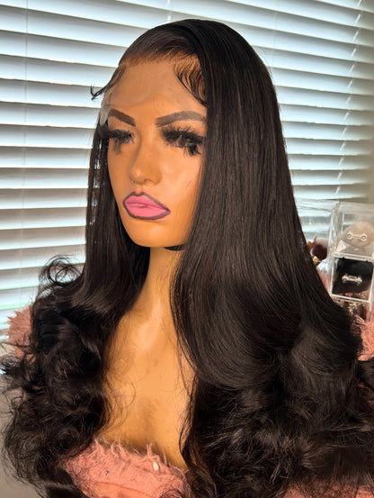 KYLEI- 5x5 HD Lace Closure wig