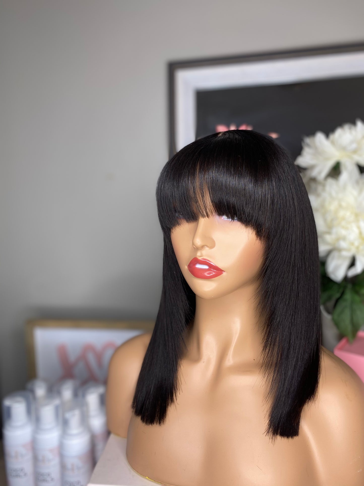 Kaylee Glueless Bang Wig