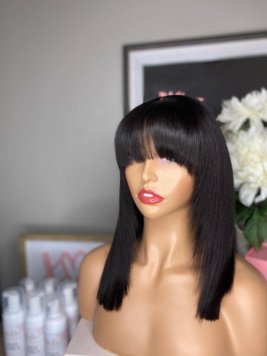 Kaylee Glueless Bang Wig