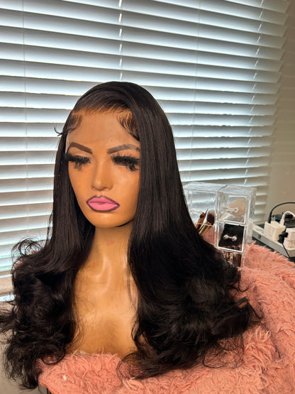 KYLEI- 5x5 HD Lace Closure wig