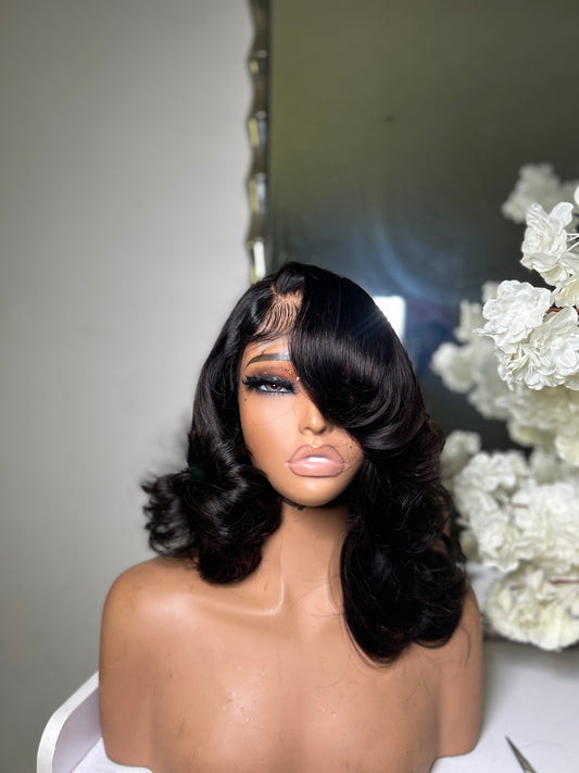 Mrs. Carter - Layered Lace Closure Bob Wig